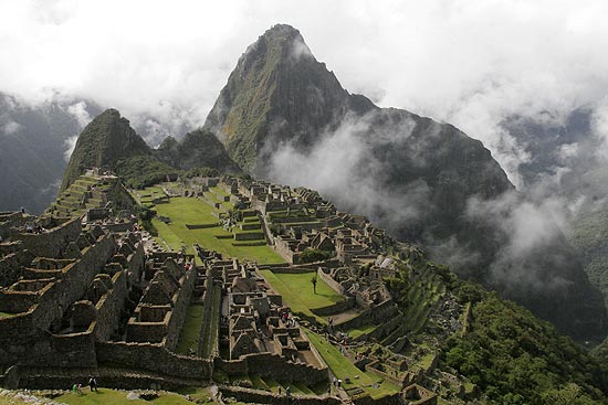 Machu Picchu, Peru, America do Sul de moto