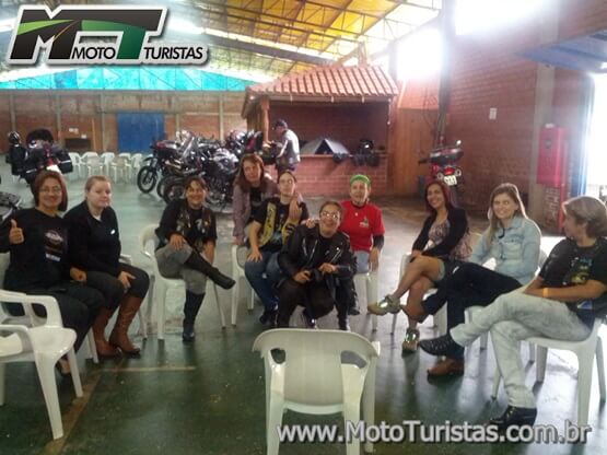 Garupas em Capanema - PR, participando do Moto Casais